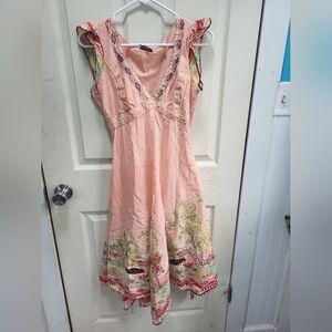 Vintage L'Pogee Dress  90S Y2K Womens XL